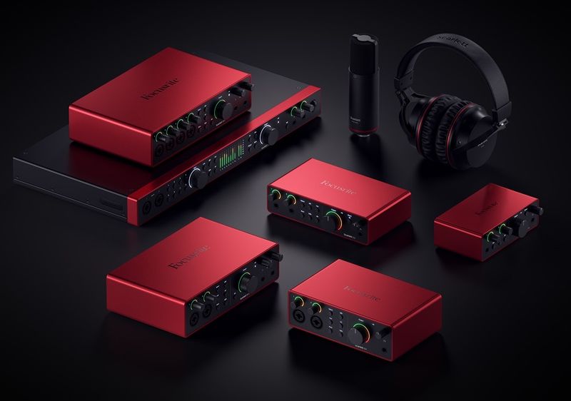 Focusrite представили три нові інтерфейси Scarlett: 16i16, 18i16 і 18i20