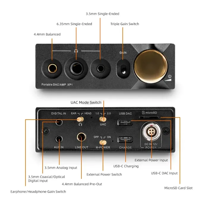 Shanling ONIX Mystic XP1 Black