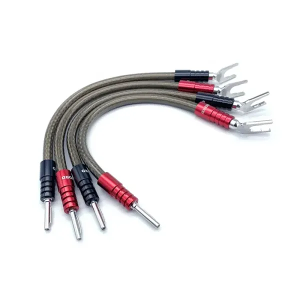 Акустичні перемички для бі-вайрінгу CHORD Epic Links ChordOhmic Banana to Spade x 4 - 28cm Tip to Tip