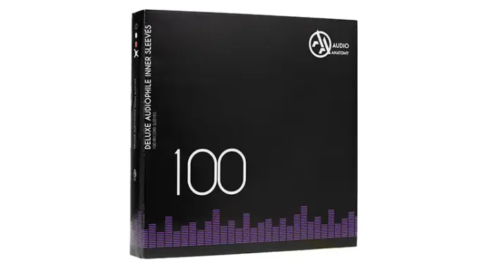 Антистатичні внутрішні конверти для платівок Audio Anatomy 100 X 12" Deluxe Audiophile Antistatic Inner Sleeves Black