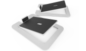 Kanto Medium Desk Top Speaker Stands White (S6W)