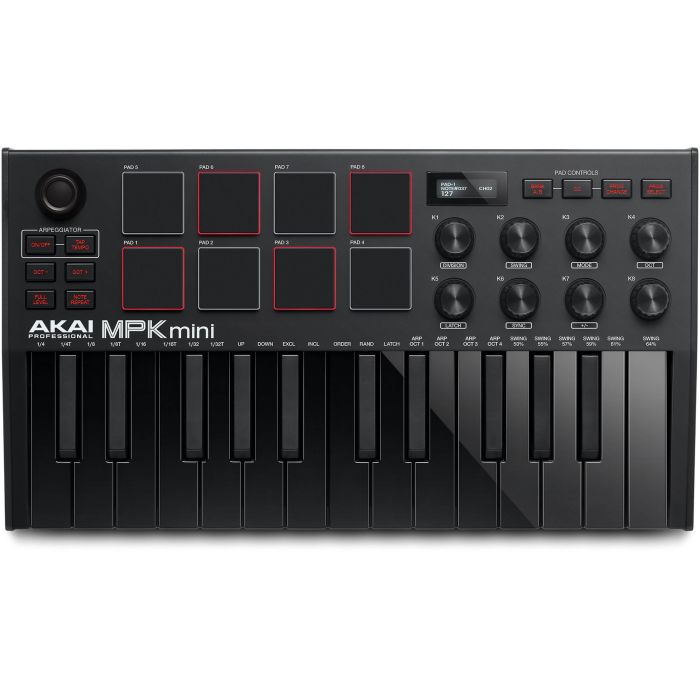 MIDI-клавіатура AKAI MPK MINI MK3 Black