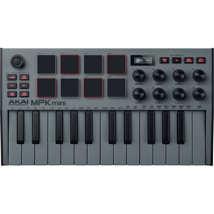 MIDI-клавіатура AKAI MPK MINI MK3 Grey