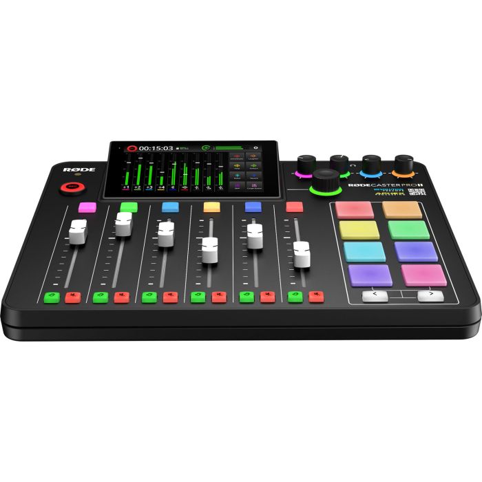 Мікшерний пульт для роботи з впорядкування файлів Rode Caster Pro II