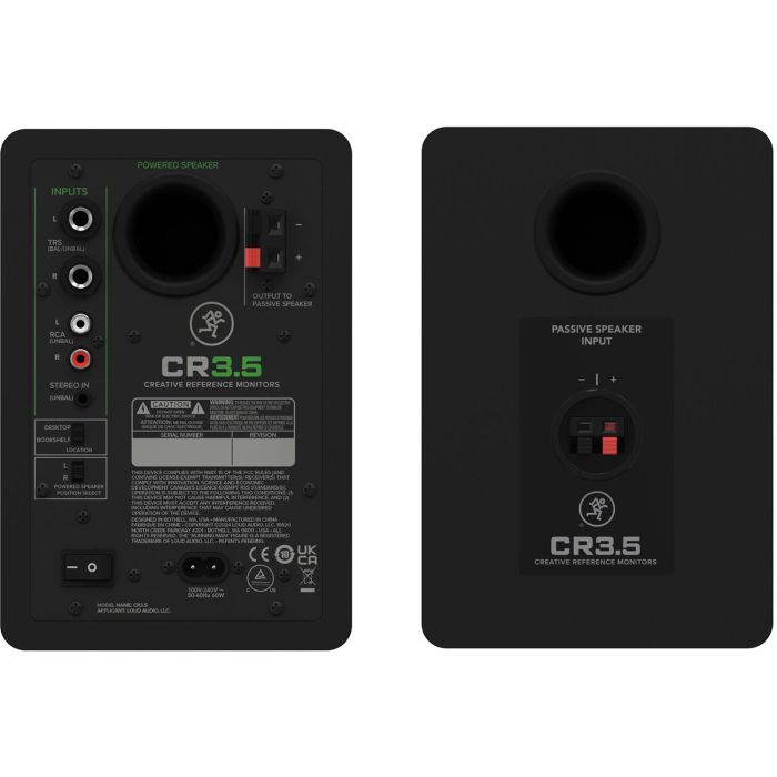 Студійні монітори Mackie CR 3.5 Gen 3