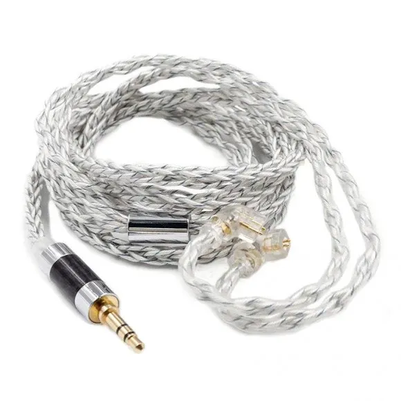 Knowledge Zenith Silver&Blue Cable 2pin (C) 90-8