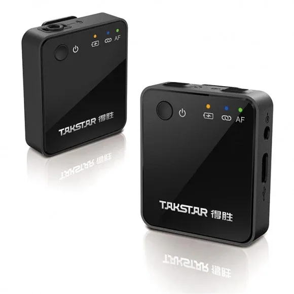 Takstar V1 Single Wireless Lavalier Video Microphone