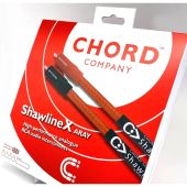 Аналоговий аудіокабель CHORD ShawlineX 2RCA to 2RCA 0.5m