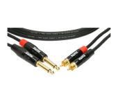 Кабель комутаційний KLOTZ KT-CJ150 MINILINK PRO TWIN CABLE BLACK 1.5 M
