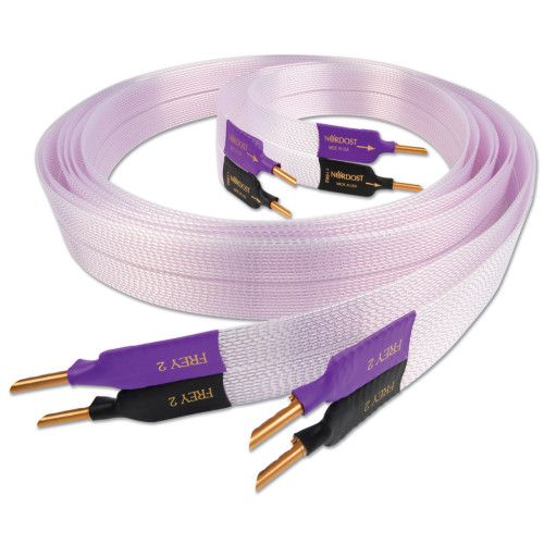 Кабель акустичний Nordost Frey-2, 2x2,5m is terminated with low-mass Z plugs