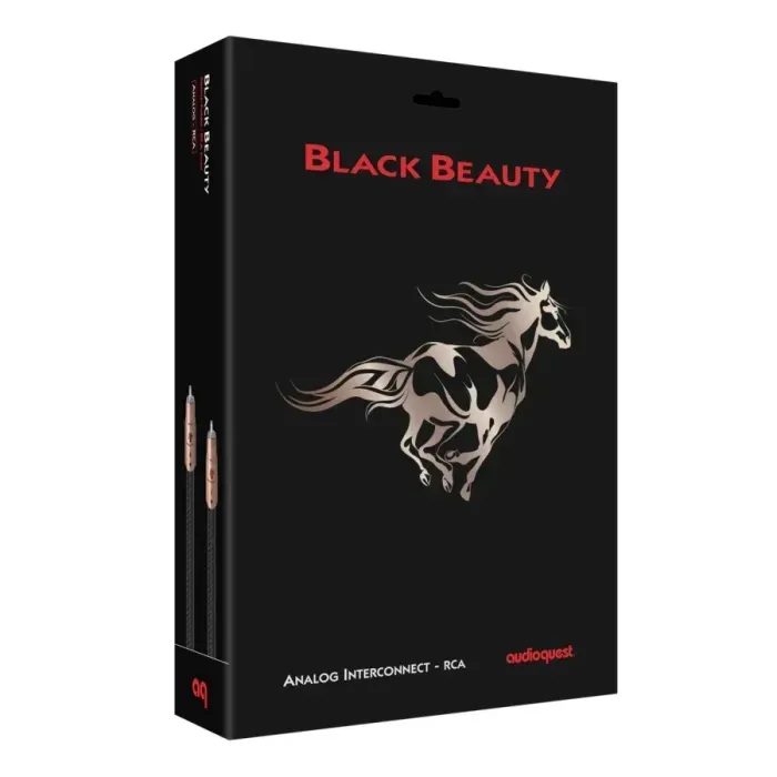 AudioQuest Pair Black Beauty RCA IC 1.0m