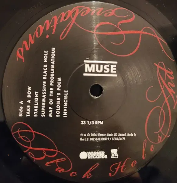 LP Muse: Black Holes And Revelations