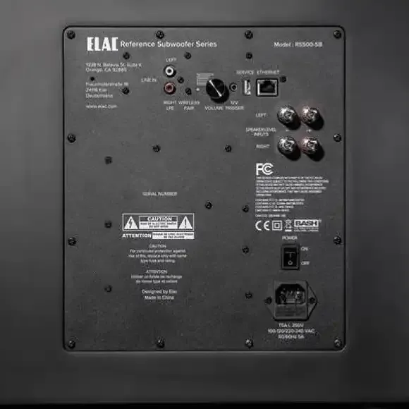 ELAC RS500 Satin Black