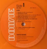 LP David Bowie: Low (Orange Vinyl Album)