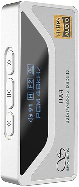 ЦАП з підсилювачем Shanling UA4 Silver