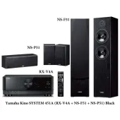 Yamaha Kino SYSTEM 451A (RX-V4A + NS-F51 + NS-P51) Black