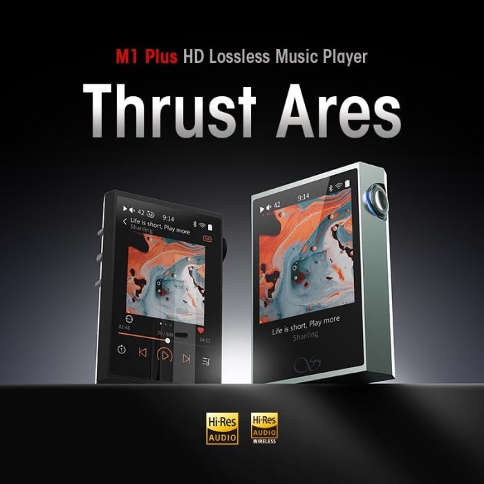 Shanling M1 Plus Audio Player Grey