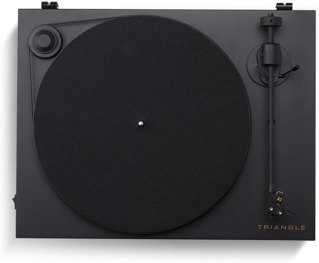 Triangle Turntable Black