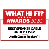 Кабель акустичний AudioQuest Rocket 11 FR SureGrip 300 Banana G 2,5m