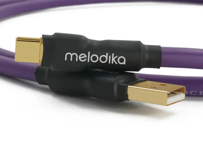 USB-кабель Melodika Purple Cabel USB 2.0 type A-C, lenght 1,5m (MDUAC15)