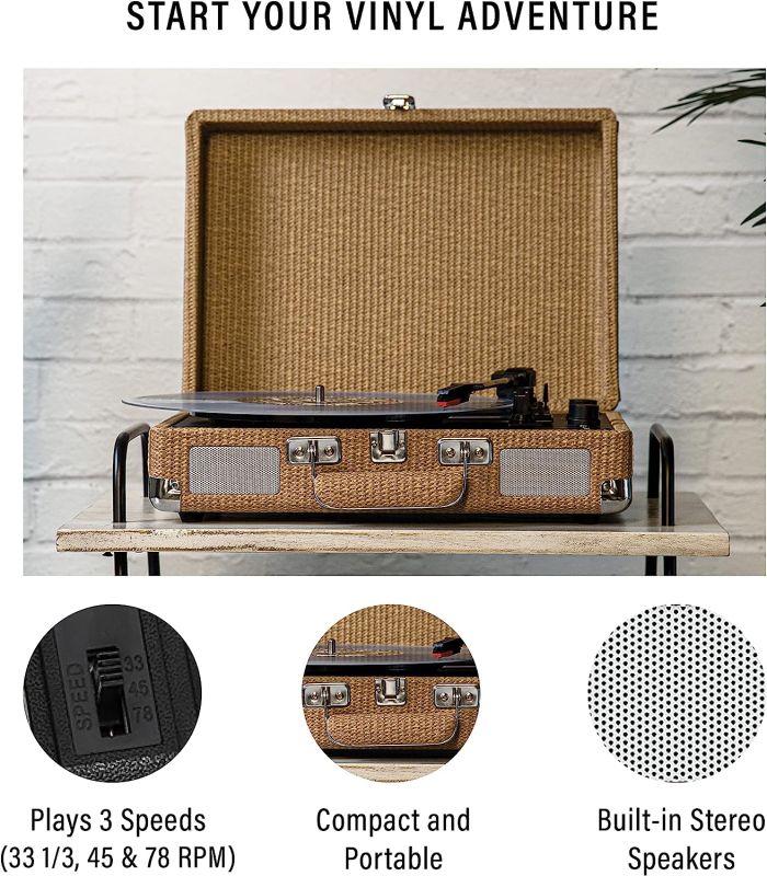 Crosley Cruiser Deluxe Basket Weave