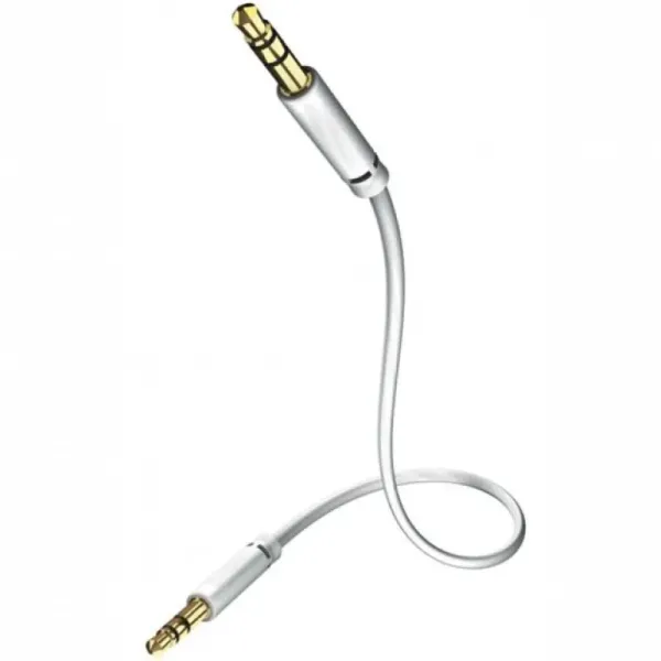 Аналоговий аудіокабель Inakustik Star 3,5mm Mini Jack > 3,5mm Mini Jack white 3,0m