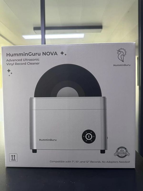 Мийка для вінілу HumminGuru NOVA Advanced Ultrasonic Vinyl Record Cleaner White Sand