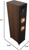 Klipsch RP-8000F II Walnut