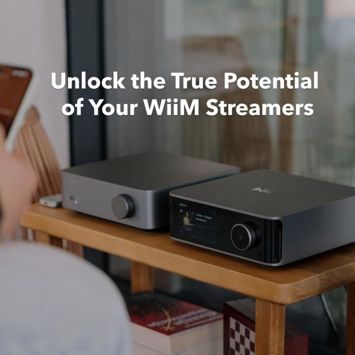 WiiM Vibelink Amp Space Gray