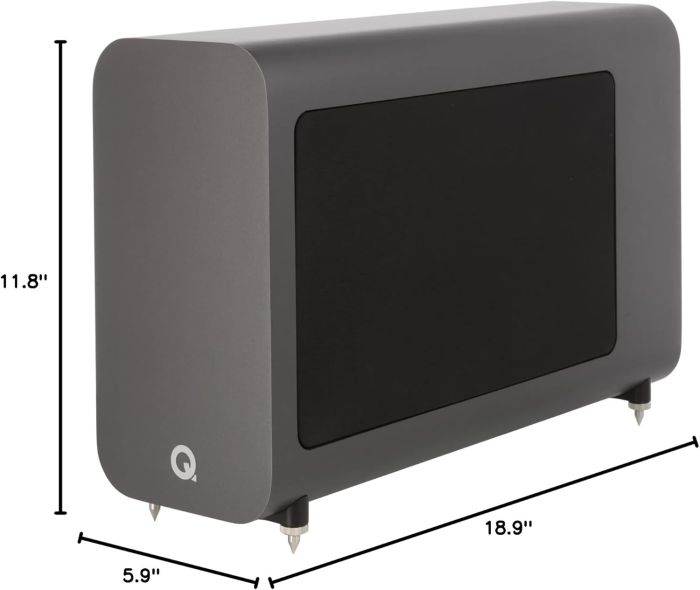 Q Acoustics Q 3060S SUBWOOFER GRAPHITE GREY (QA3560)