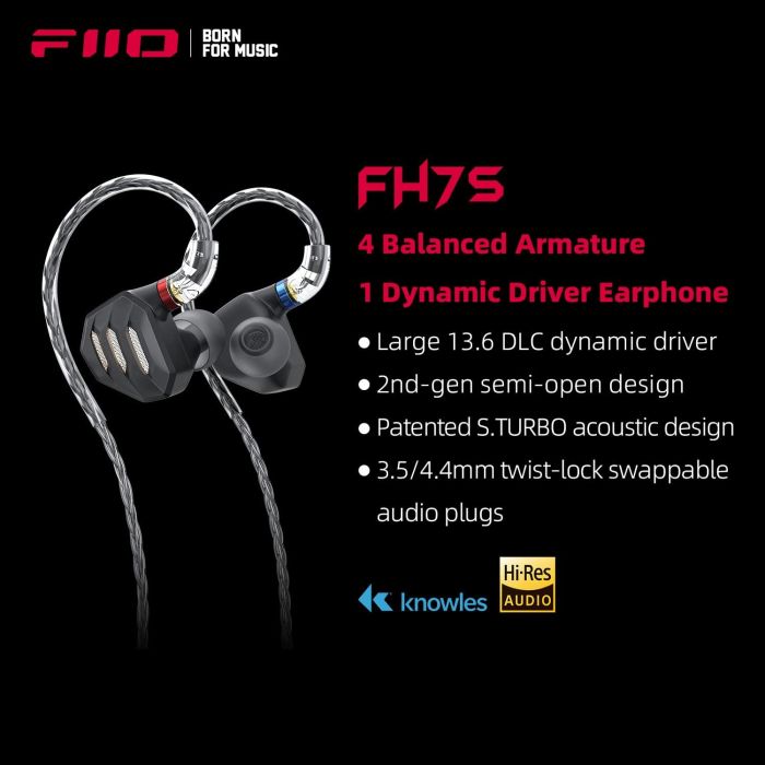 FiiO FH7S Black