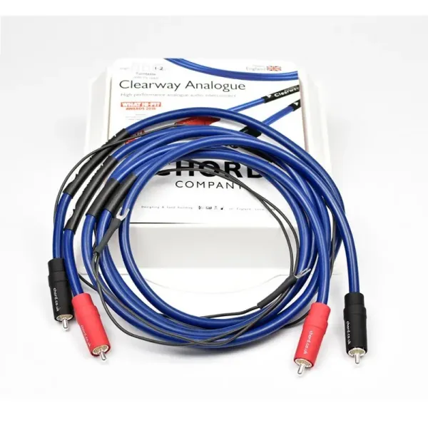 CHORD Clearway 2RCA to 2RCA Turntable (with fly lead) 1.2m