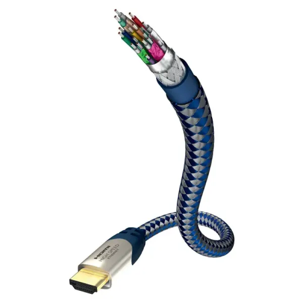 Inakustik Premium High Speed HDMI Cable with Ethernet 0,75m