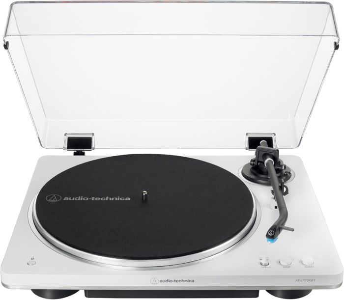 Audio-Technica AT-LP70XBTWS White Silver