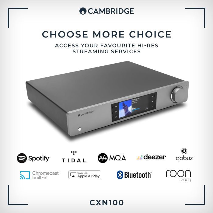 Cambridge Audio CXN100 Luna Grey