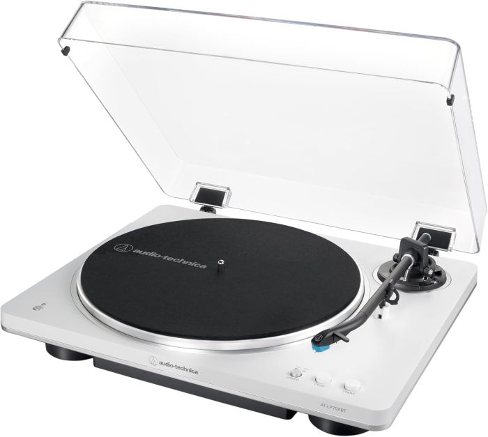 Audio-Technica AT-LP70XBTWS White Silver