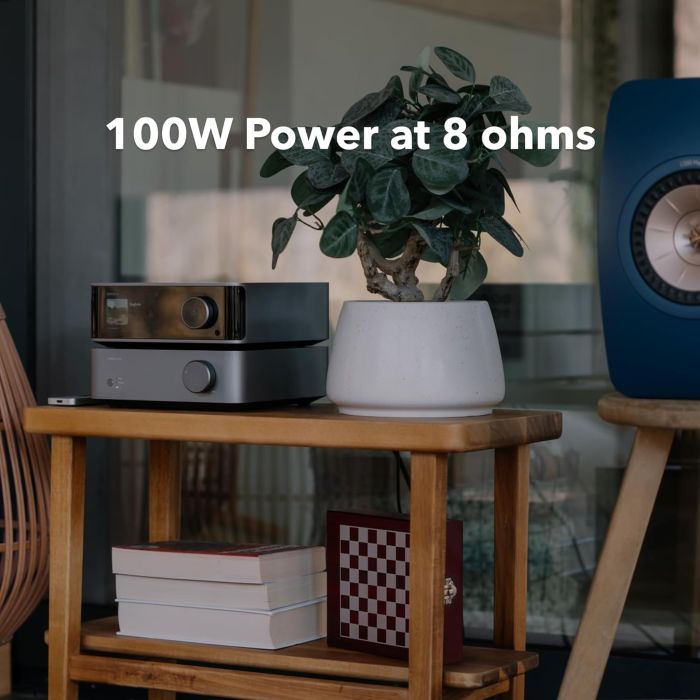 WiiM Vibelink Amp Space Gray