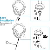 Sennheiser HD 569 Headset Kit (506829-700456)