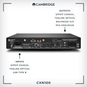 Cambridge Audio CXN100 Luna Grey