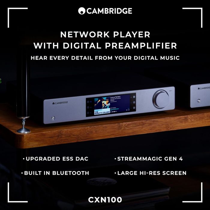 Cambridge Audio CXN100 Luna Grey