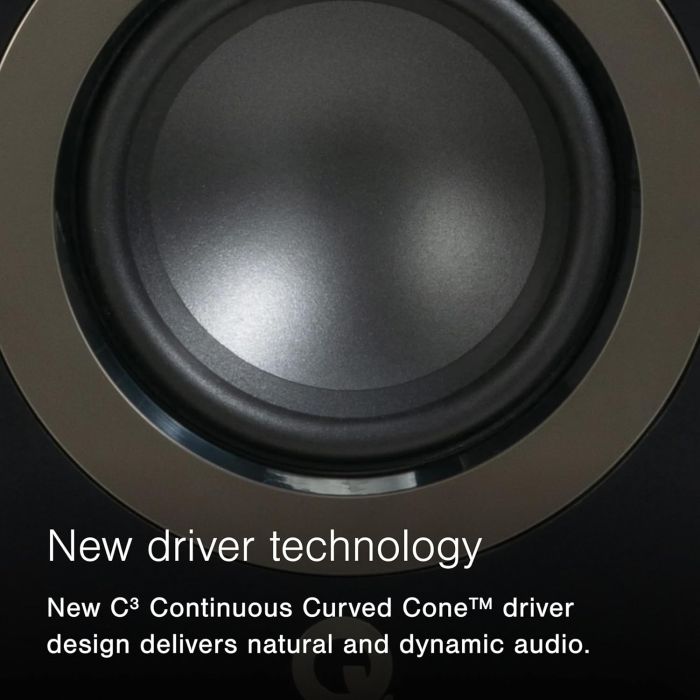 Q Acoustics 3030c Satin Black