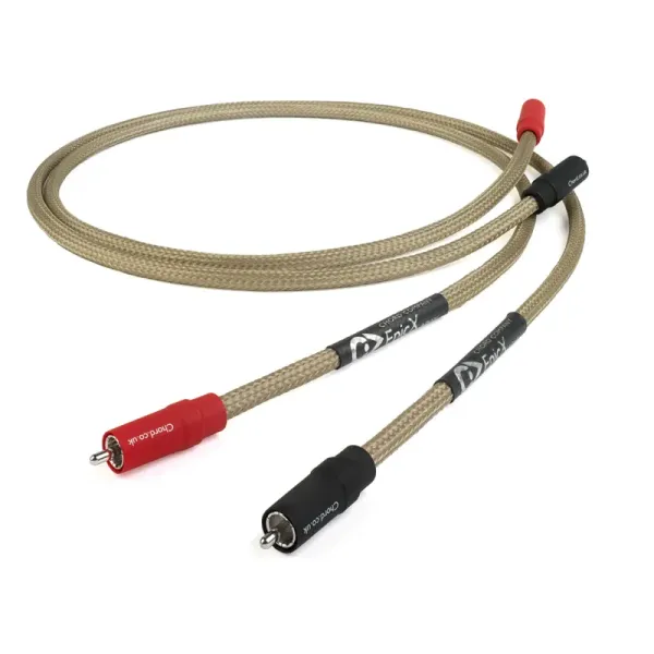 Аналоговий аудіокабель CHORD EpicX 2RCA to 2RCA 1m