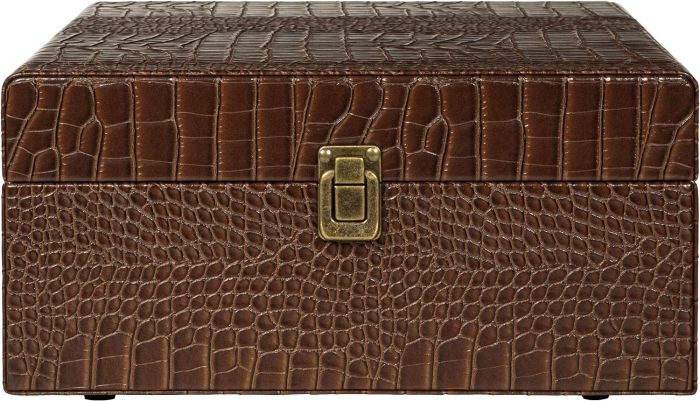 Crosley Voyager Brown Croc (CR8017A-BR)