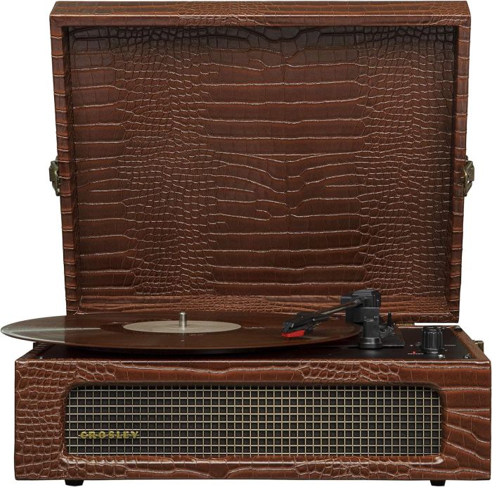 Crosley Voyager Brown Croc (CR8017A-BR)