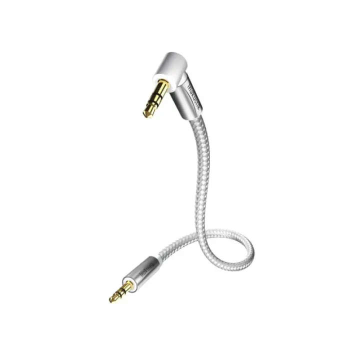 Аналоговий аудіокабель Inakustik Premium 3,5mm Mini Jack > 3,5mm Mini Jack 90° 1,5m