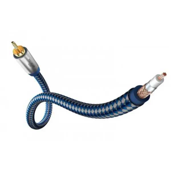 Сабвуферний аудіо кабель Inakustik Premium Audio Mono SUB 2,0m