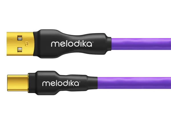 USB-кабель Melodika Purple Cabel USB 2.0 type A-C, lenght 1,5m (MDUAC15)