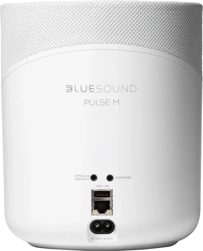 Bluesound PULSE M Compact Wireless Streaming Speaker White