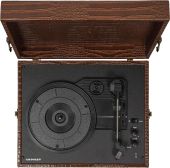 Crosley Voyager Brown Croc (CR8017A-BR)