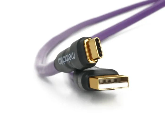 USB-кабель Melodika Purple Cabel USB 2.0 type A-C, lenght 1,5m (MDUAC15)